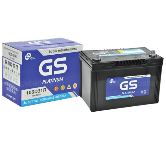 ẮC QUY GS MF105D31R (12V-90Ah)