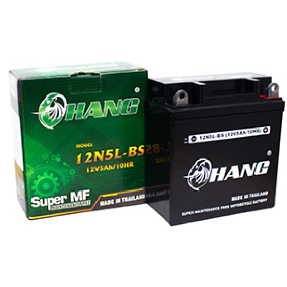 ẮC QUY XE MÁY CHANG 12N5L-BS (12V-5AH)  