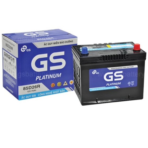 ẮC QUY GS MF85D26R (12V-75Ah)