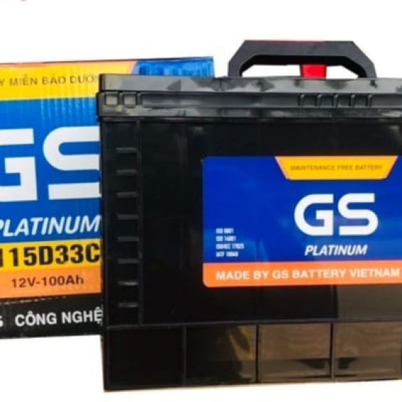 ẮC QUY GS MF115D33V (12V-100AH)