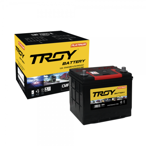 ẮC QUY TROY CMF 75D23R( 12V-65AH)