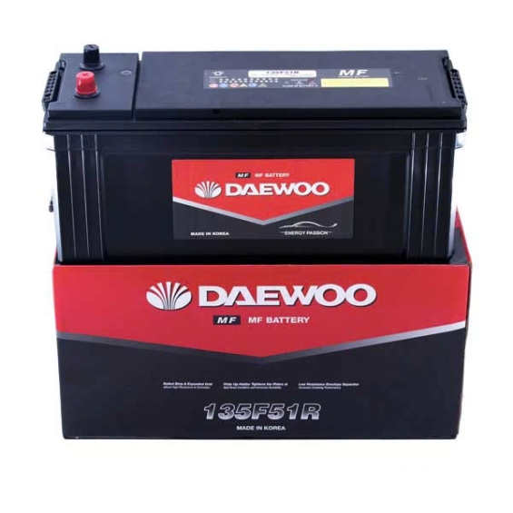 ẮC QUY Ô TÔ DAEWOO 135F51R (12V - 120AH)