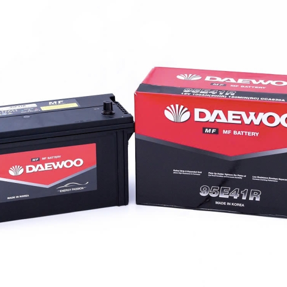ẮC QUY Ô TÔ DAEWOO 95E41R (12V - 100AH)  