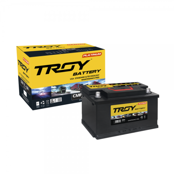 ẮC QUY TROY CMF -DIN71L ( 12V-71AH)