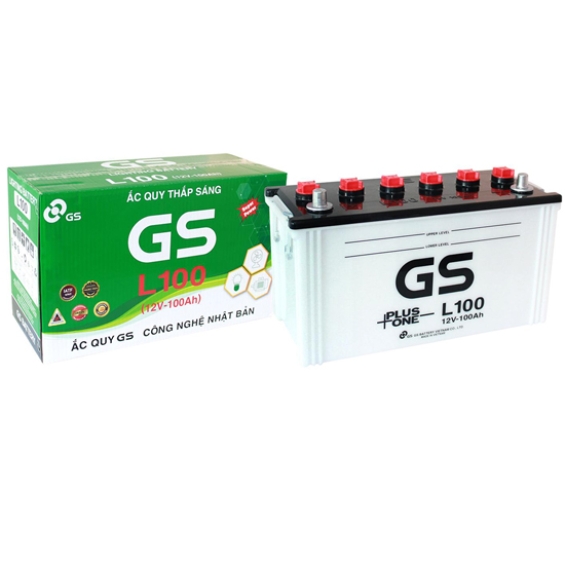 ẮC QUY THẮP SÁNG GS L100 ( 12V- 100AH)