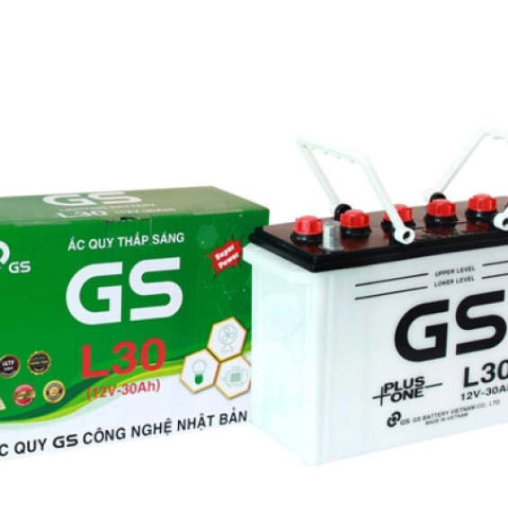 ẮC QUY THẮP SÁNG GS L30 ( 12V- 30AH)