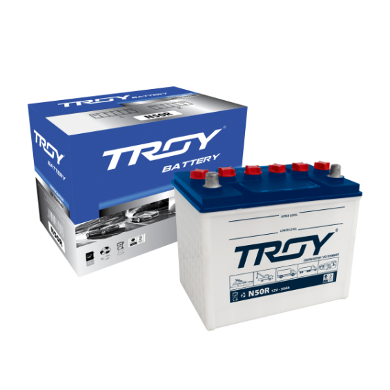 ẮC QUY Ô TÔ NƯỚC TROY N50R ( 12V-50AH)
