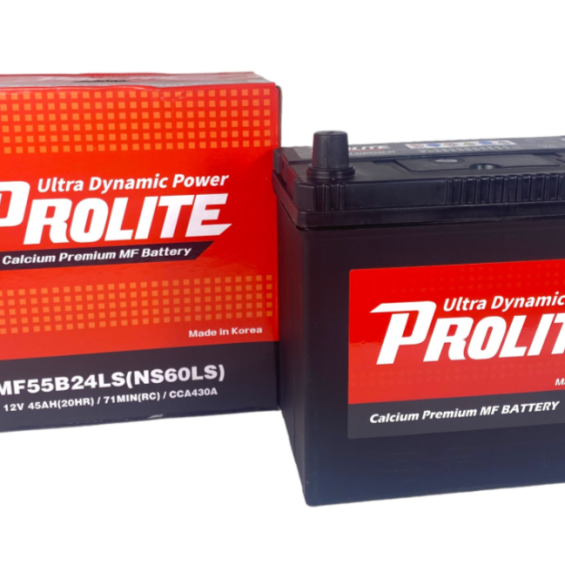 ẮC QUY Ô TÔ PROLITE 55B24LS (12V - 45AH) 