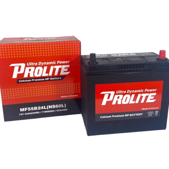 ẮC QUY Ô TÔ PROLITE 55B24L (12V - 45AH)